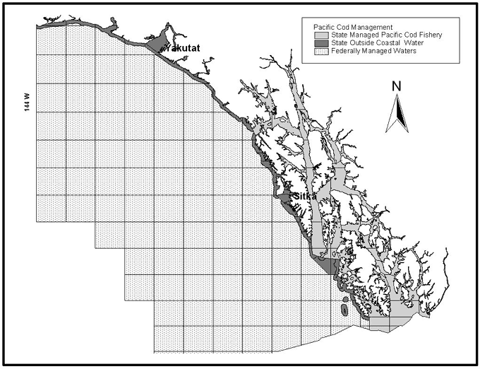 Pacific Fisheries Management Area maps, Pacific Region