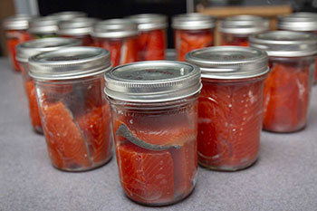 Wild salmon preserving methods