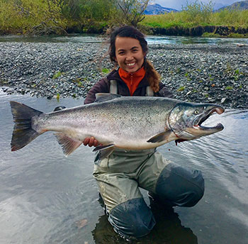 Saltery River salmon