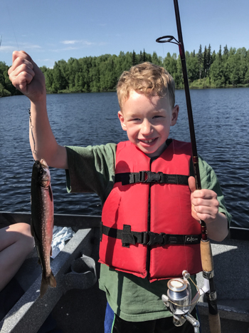 Boy Fishing