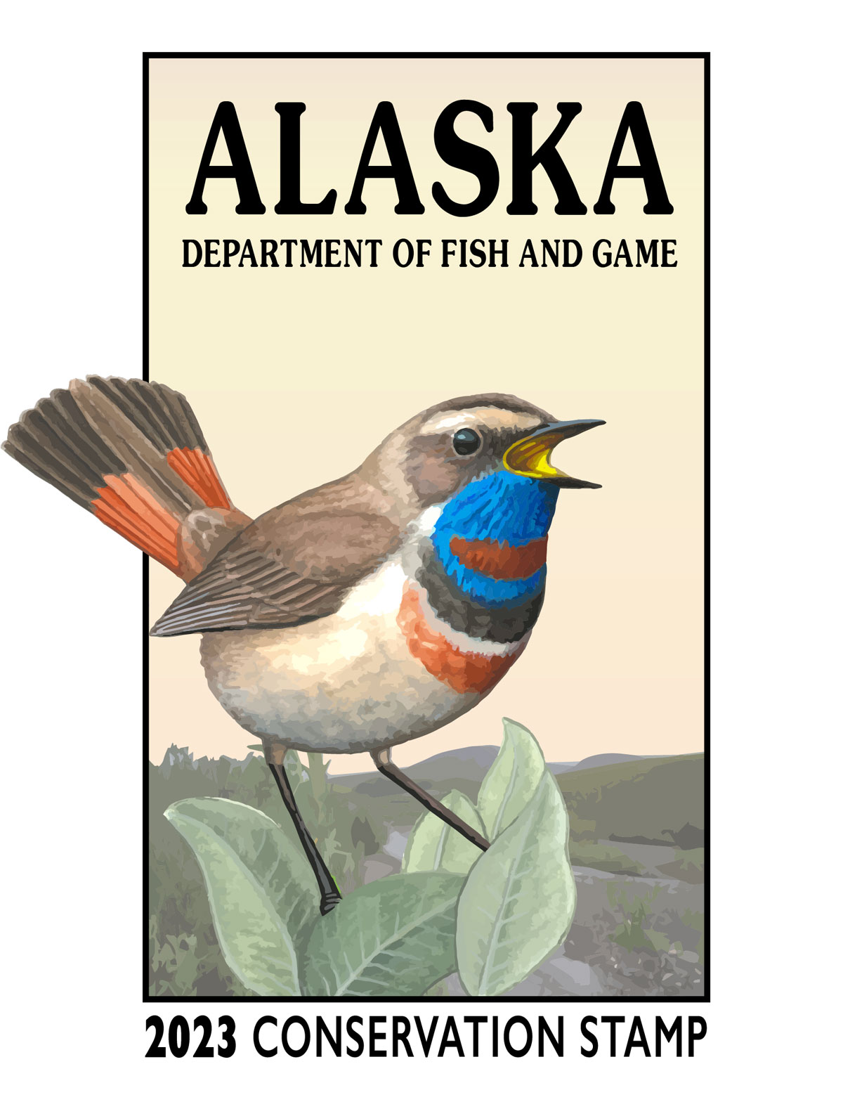 Alaska Department of Fish and Game Conservation Stamp - Alaska Department of Fish and Game (ADFG)