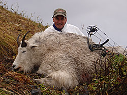 Photo of a successful Goat hunter.