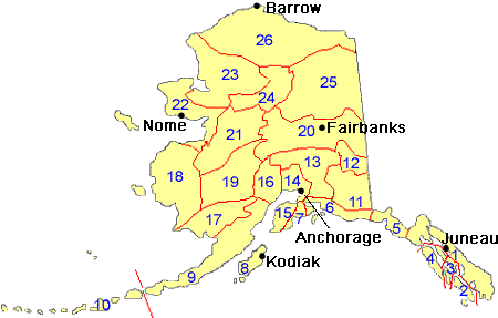 Map of Game Management Units.