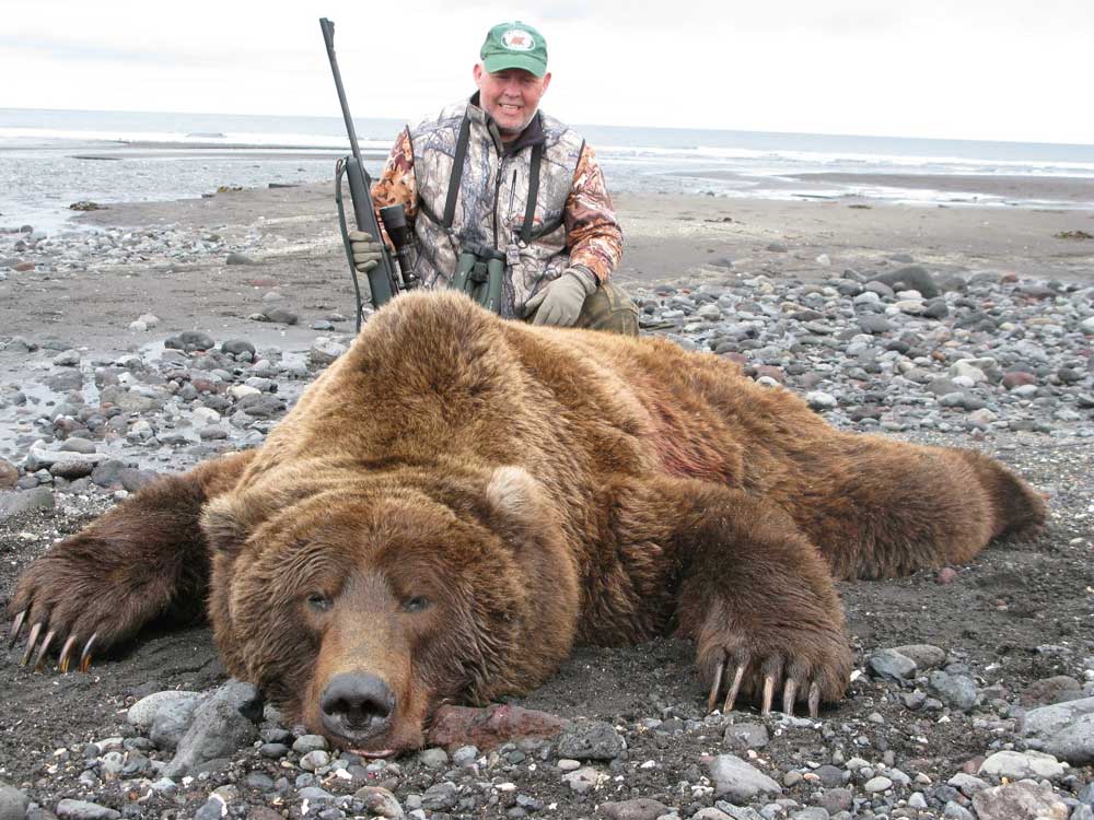 Unimak Island Brown Bear Permit - Hunter and Brown Bear - Alaska Department of Fish and Game (ADFG)