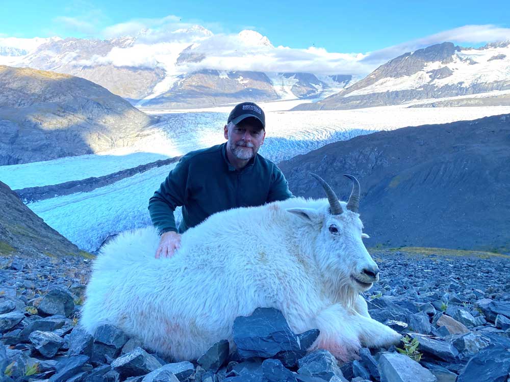 Chugach Mountain Goat Permit - Hunter and Goat - Alaska Department of Fish and Game (ADFG)